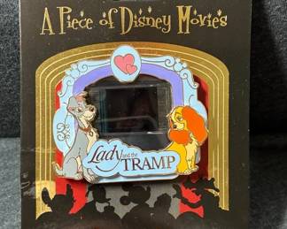 Disney Limited Edition A Piece Of Disney Movies Lady And The Tramp Pin