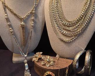 Tasel Necklaces Chunky MultiStrand Necklace And More