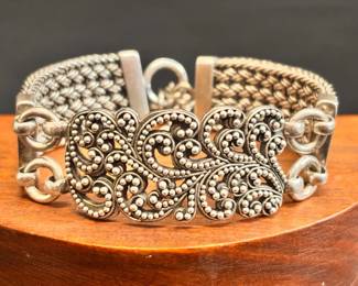 Lois Hill Sterling Silver Bracelet