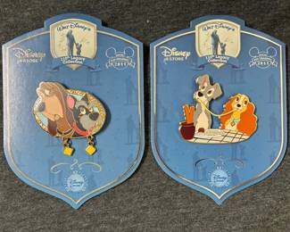 Disney 110th Legacy Collection Lady And The Tramp Pins