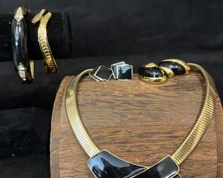 Napier Monet And Trifari Costume Jewelry