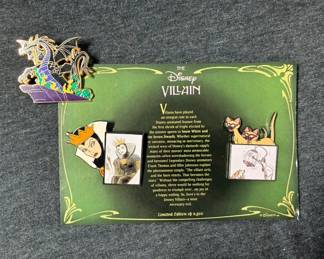 Limited Edition Disney Villain Pins