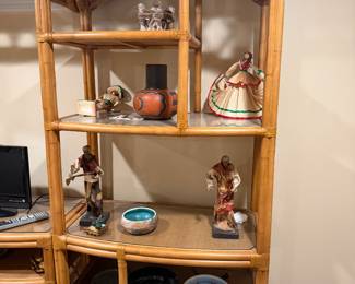 Bamboo wall unit