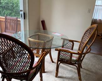 Bamboo Kitchen / dinette set