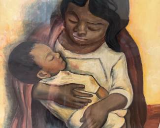 Mother and child art