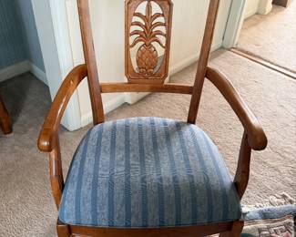 Ethan allen Pineapple splat backed Legacy collection chair