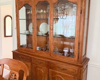 Ethan Allen Legacy China Cabinet