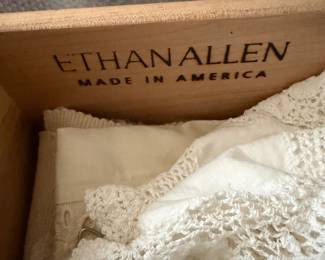 Ethan Allen lable