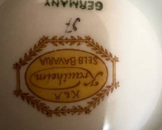 German dinerware