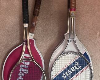h Vintage Tennis Rackets