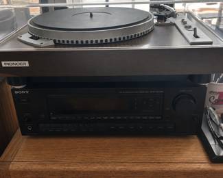 e Pioneer PL55 xl 550 Turntable