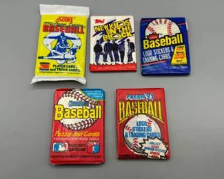 66 BaseballandPopCultureWaxPackMix