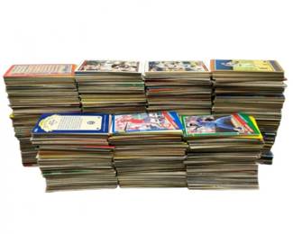71 UnsortedBaseballCardCollectionMixedErasTeamsMakers