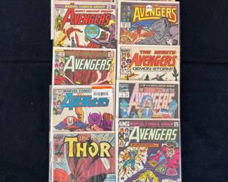 80 MarvelComicsCollectionAvengersThorVintageIssues