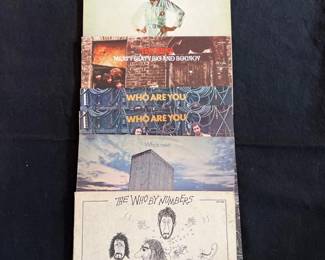 92 TheWhoVInylAlbumCollectionofSixClassicRockLPs1970s1980s