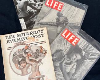 86 VintageLIFESaturdayEveningPostMagazines1930sto1970s