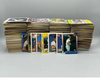 60 UnsortedBaseballCardCollectionMixedErasTeams