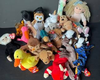 50 TYBeanieBabiesCollectionVintage1990sPlushAnimals