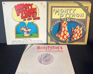 49 MontyPythonComedyAlbumTrioLiveMatchingTieContractual