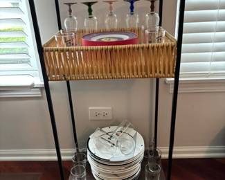 B/W Dishware, Vintage Stemware