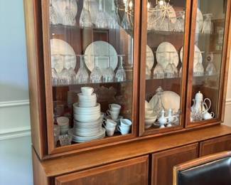 Mid-Century Lighted Cabinet