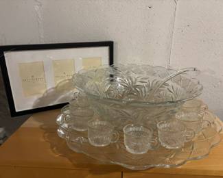 Punch Bowl Set for 12