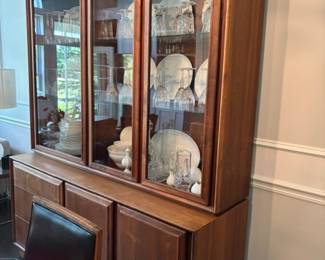 Mid-Century Lighted Cabinet