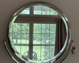 Large Modern  Round Mirror