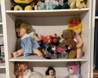 Dolls, Stuffed Animals