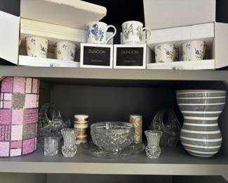 Waterford, Vases, Floral Cup Sets
