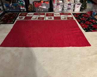 Holiday Rugs, Different Sizes
