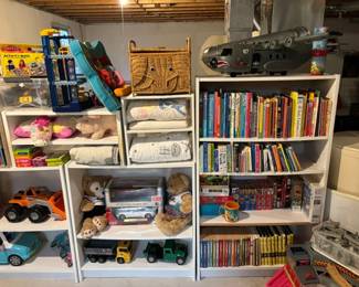 Books, Bed Linens, Toys