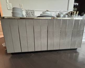 Large Grey Cabinet w/Storage