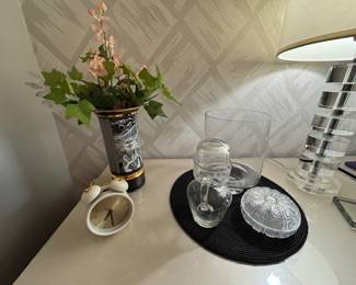 Alarm Clock, Plexiglass Lamp