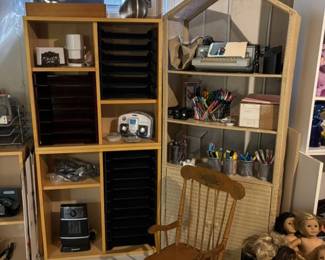 Office Shelving/Supplies, Rocker