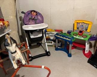 Horse, High Chair, Musical Toys