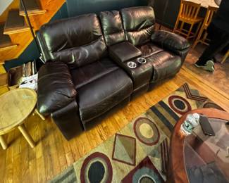 Leather couch