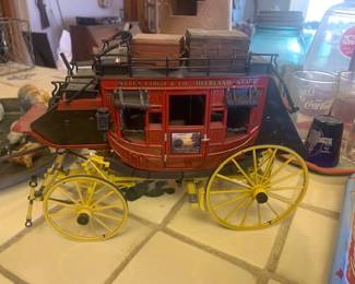 Franklin Mint Wells Fargo Stage Coach
