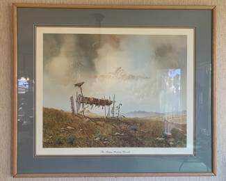 Gary Griffiths' Print "The Happy Hunting Ground" 195/580