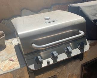 Char Grill Four Burner Gas Table Top Grill