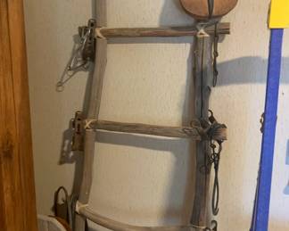 Native American Kiva Ladder, One of Two