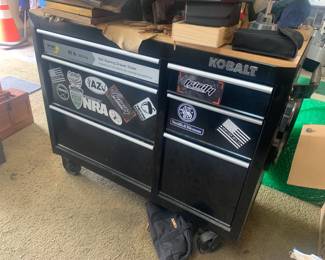 Kobalt Rolling Cart and Gunsmith Repair Tools (sold separately or together)