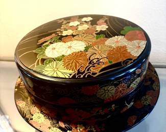 Vintage Chinese lacquer boxes
