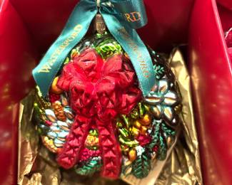 Waterford ornaments
