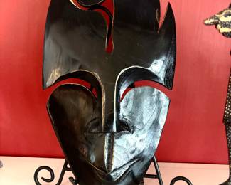 Wooden tribal mask