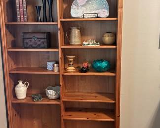 Two available bookshelves