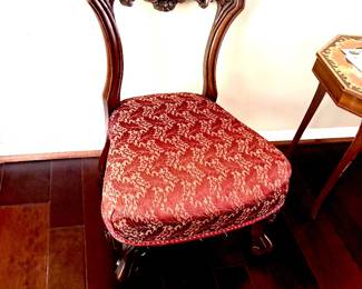 Pair antique Victorian chairs