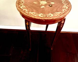 Vintage Italian marquetry tables