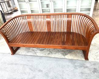 Shown without cushion