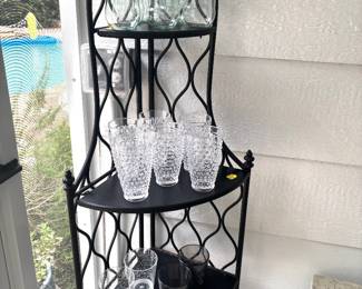 Patio glassware